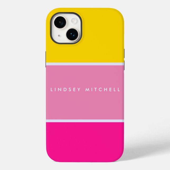 Nome Personalizado do Bloco de Cores Negrito e Bri (Verso)