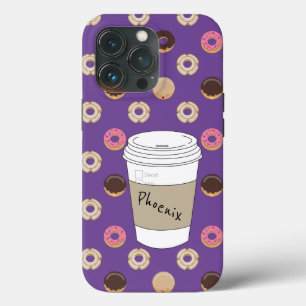 Nome Personalizado do Café e Rosquinha