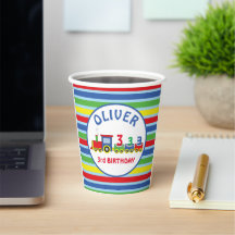 Nome Personalizado do Comboio aniversário de 3 ano