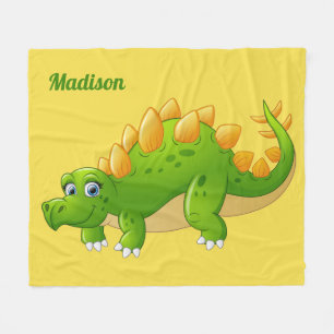 Nome personalizado do Dinossauro Gelado e cobertor