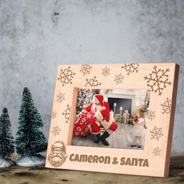 Nome Personalizado do Floco de Neve Mim e Papai No (Criador carregado)