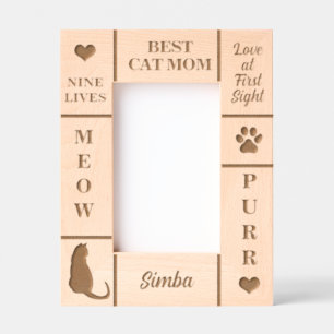 Nome personalizado do MOM de Cat BEST 4x6 do Retra