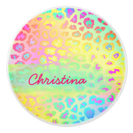 Nome personalizado do padrão-leopardo-arco-íris ví