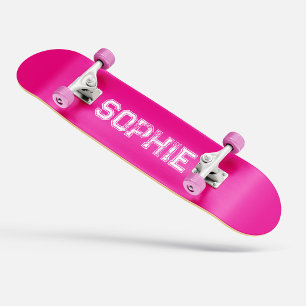 Nome Personalizado do skate Rosa Girassity