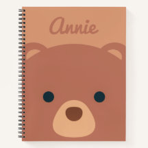 Nome Personalizado do Urso Marrom Fofinho Cinto |