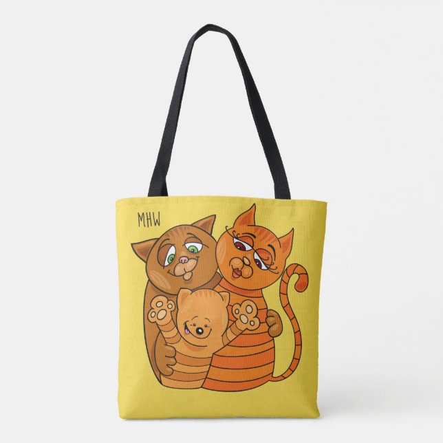 Nome personalizado e bolsas de cor da família de G (Verso)