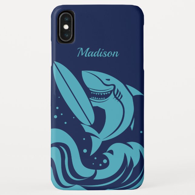 Nome personalizado e capas de telefone de Surfer S (Verso)