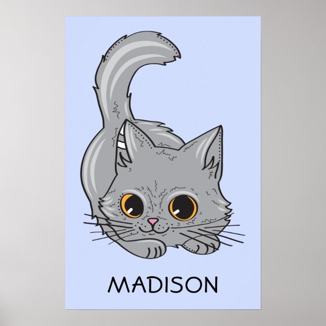 Nome personalizado e poster de cor Cta (Frente)