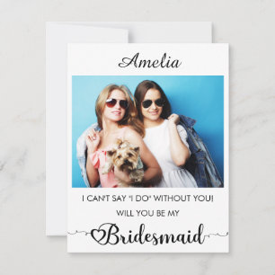 Nome personalizado e proposta fotográfica de Bride