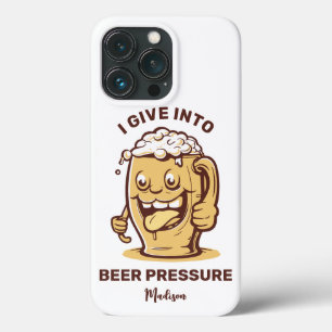 Nome Personalizado Engraçado e Cerveja de Texto