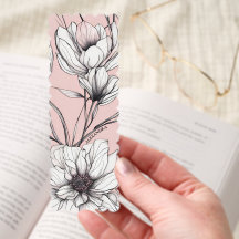 Nome Personalizado Floral do Anemone Elegante