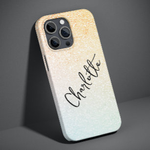 Nome Personalizado Girly Chic Girly Glitter da Pra