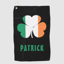 Nome Personalizado Irlanda Celta Trevo Bandeira Ir