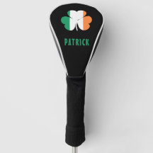 Nome Personalizado Irlanda Celta Trevo Bandeira Ir