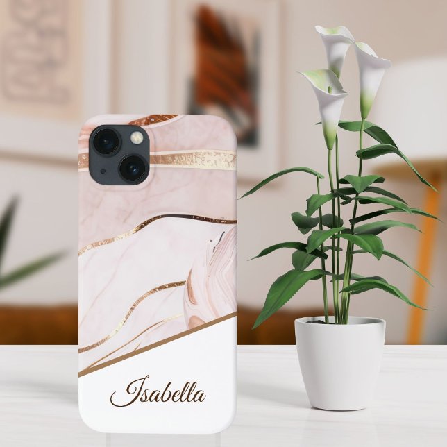 Nome Personalizado | Luxe Marble (Criador carregado)