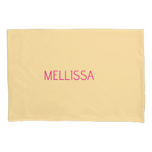 Nome personalizado minimalista creme