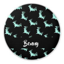 Nome personalizado morcegos azuis