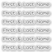 NOME PERSONALIZADO — Pacote de Etiquetas Personali