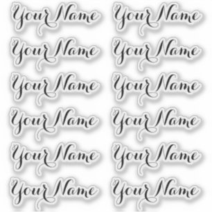 NOME PERSONALIZADO — Pacote de Etiquetas Personali