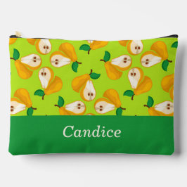 Nome personalizado pera laranja em verde