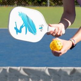 Nome Personalizado Pickleball de Fibra de Carbono