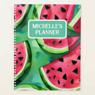 Nome Personalizado Planejador de Melancia