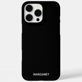 nome personalizado preto e branco iphone 16 pro ma