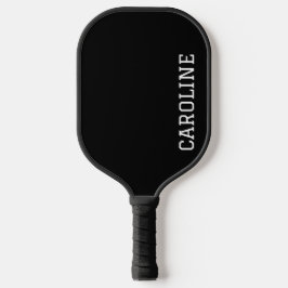 Nome Personalizado Preto Minimalista