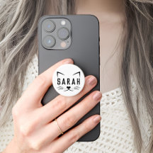 Nome Personalizado Sarah PopGrip para Amantes de G