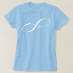 Nome Personalizado Símbolo Infinity T-Shirt