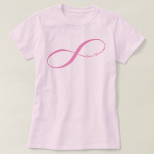 Nome Personalizado Símbolo Infinity T-Shirt
