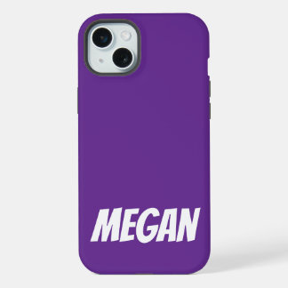 Nome Personalizado Simples Moderno Monograma Elega