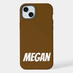 Nome Personalizado Simples Moderno Monograma Elega