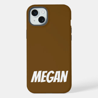 Nome Personalizado Simples Moderno Monograma Elega