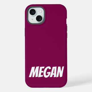 Nome Personalizado Simples Monograma Moderno e Ele