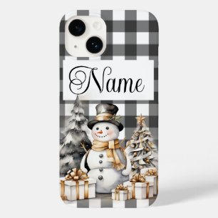 Nome personalizado Snowman de Natal