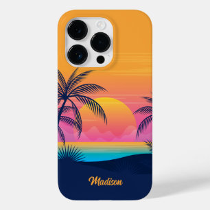 Nome personalizado Sunset tropical