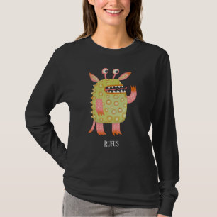 Nome personalizado T-Shirt do monstro Rufus