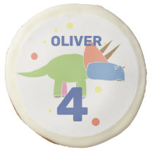 Nome Personalizado Triceratops Aniversário de cria