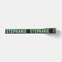 Nome Personalizado Verde e Branco 