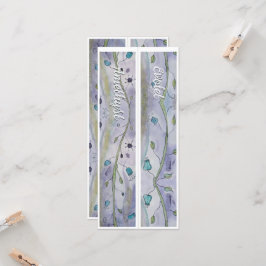 Nome Personalizado Whimsy Floral Dois Favoritos