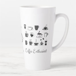 Nome Personalizado, Xícara de Café Espresso Grande