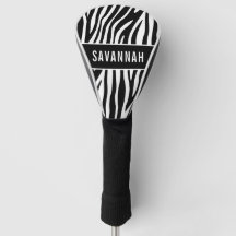 Nome Personalizado Zebra Animal Print Pattern Clas