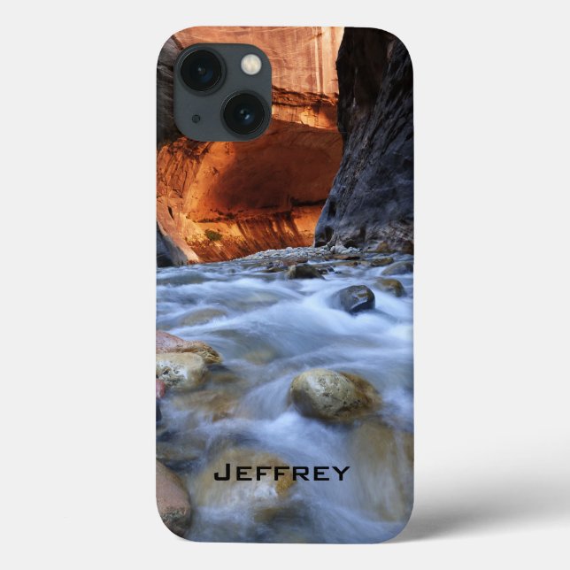 Nome Personalizado, Zion Narrows, Utah, iPad Case (Verso)