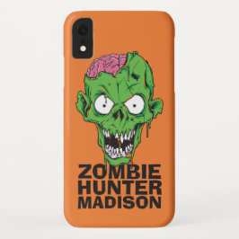 Nome personalizado Zombie Hunter capa de telefone