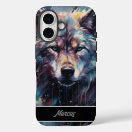 Nome Personalizável do Lobo de inverno da Moderna 