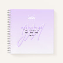 Nome profissional e Modelo de slogan | Puro claro