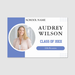 Nome Reunião de Nomes de etiqueta de Foto 10ª Reunião d