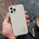 Nome Simples do Monograma Moderno<br><div class="desc">Esta capa de telefone apresenta um simples monograma moderno. Clique no botão editar para personalizar este design.</div>