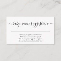 Nome Sugestão de Chá de fraldas Convite Simples